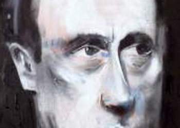 Портрет похожего на Путина мужчины появился на фасаде дома в Свободном