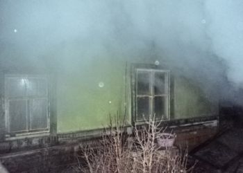 В Белогорске при пожаре задохнулись два ребенка