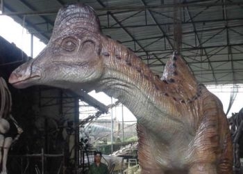 Фигура амурозавра стала первым экспонатом Дарвиновского музея