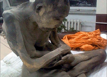 В Монголии найдено тело 200-летнего мужчины в позе лотоса