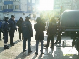 Пять многоэтажек и детсад в Белогорске сегодня утром остались без воды