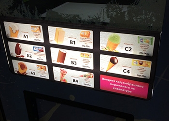В Благовещенске появятся автоматы с мороженым и фруктами в шоколаде