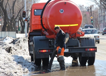 Благовещенскую улицу Воронкова спасли от подтопления 