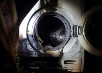 В Архаре произошел пожар из-за стиральной машины 