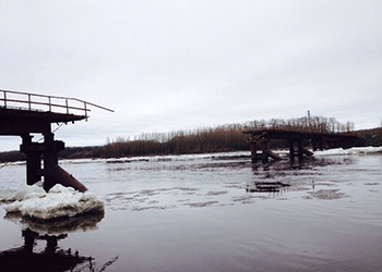 Паромная переправа на месте обрушившегося в Селемджинском районе моста заработает 10 мая