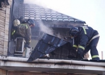 В Серышевском районе сгорел дом 