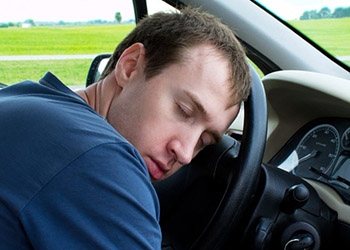 В Шимановском районе водитель уснул за рулем 