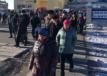 Из-за угрозы теракта в Благовещенске утром перекрыли улицу Горького 