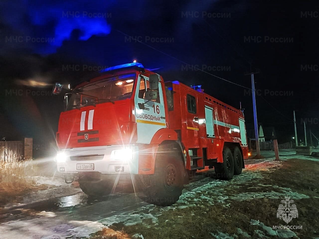 В Свободном в пожаре погибла женщина