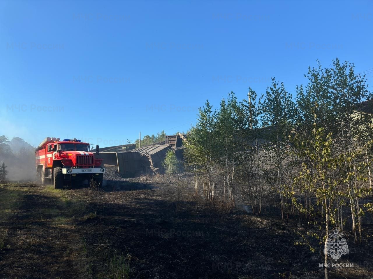 В Амурской области ликвидируют последствия схода вагонов грузового поезда |  01.06.2024 | Благовещенск - БезФормата