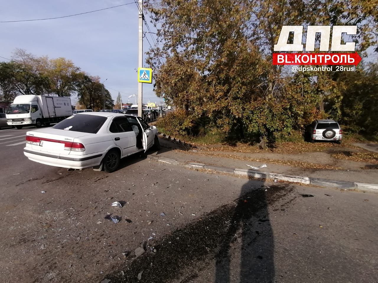 Два человека пострадали в аварии в Благовещенске | 29.09.2022 | Благовещенск  - БезФормата