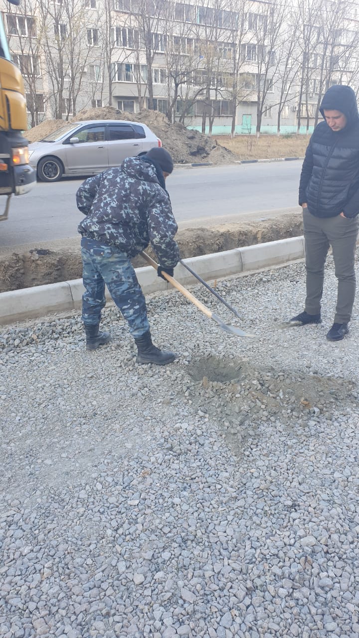 В выходные в Благовещенске планируют заасфальтировать участок в районе  Институтской — Кантемирова