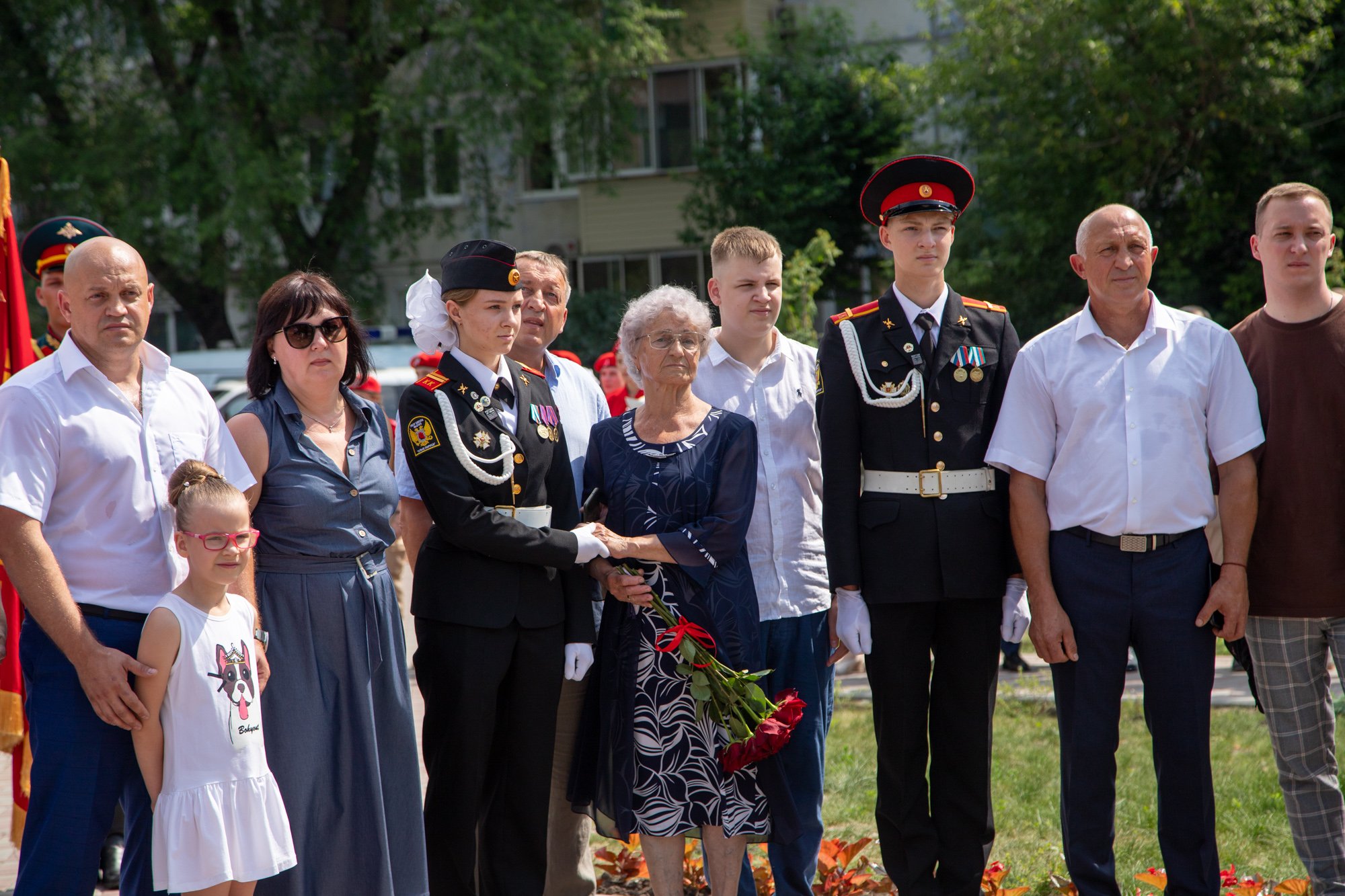 В Благовещенске открыли памятник Герою Советского Союза Юрию Кузнецову