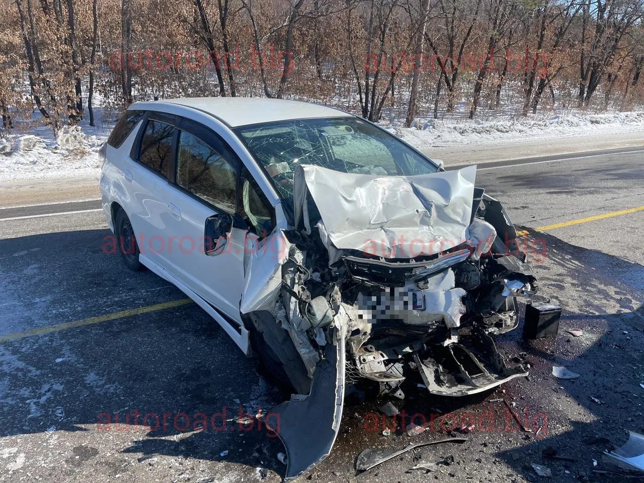 В аварии на трассе Благовещенск — Свободный пострадали люди | 26.02.2022 |  Благовещенск - БезФормата