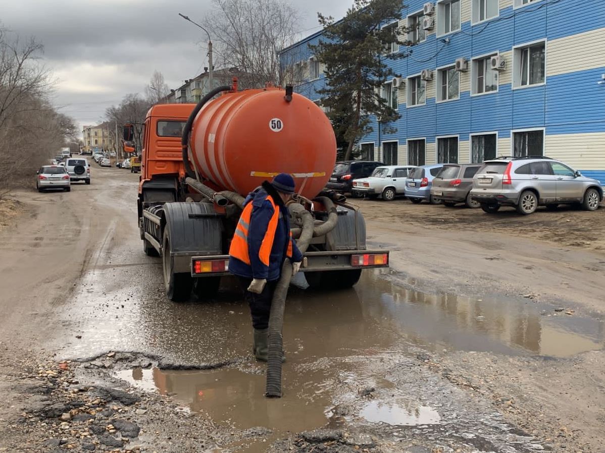 ГСТК приводит в порядок улично-дорожную сеть Благовещенска