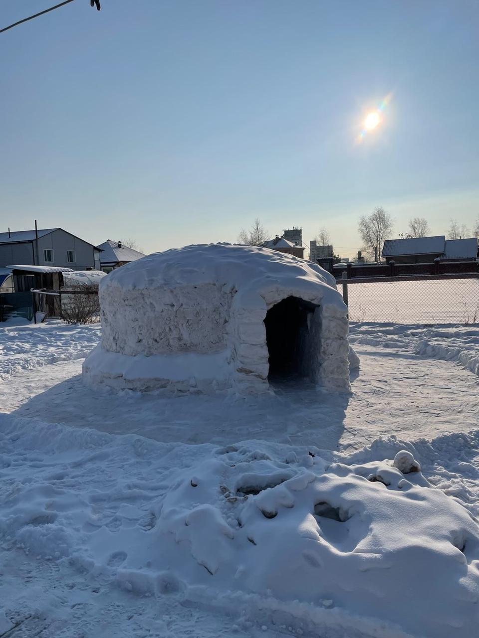 Иглу - снежный дом экскимосов