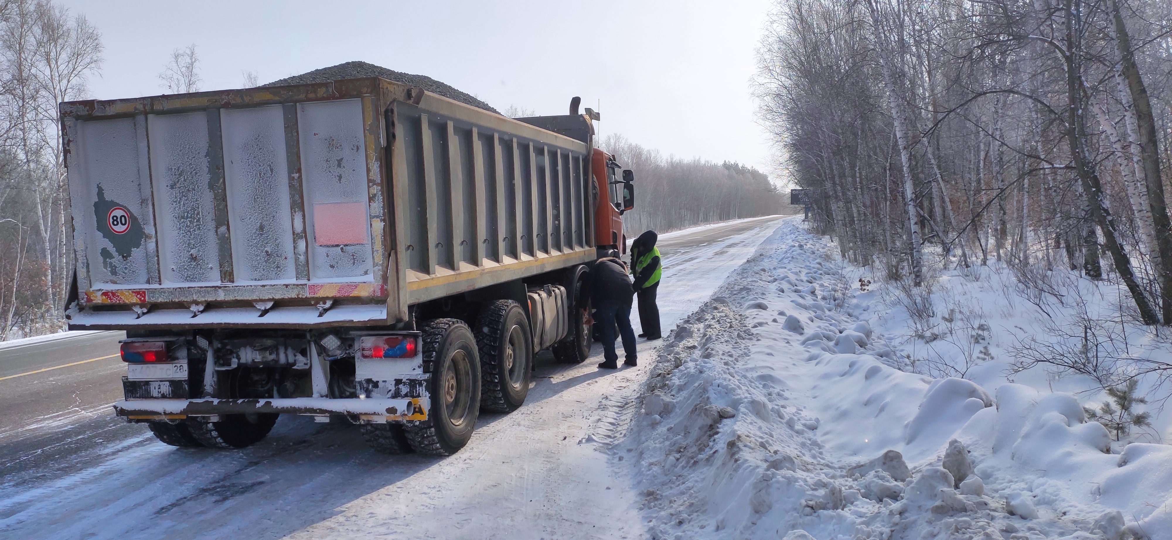 В Амурской области установят автоматический стационарный комплекс  весоконтроля