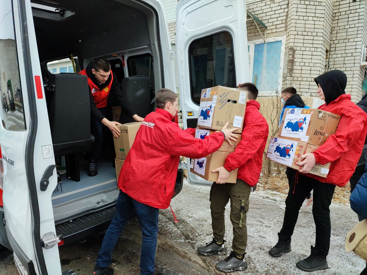 Волонтеры народного фронта