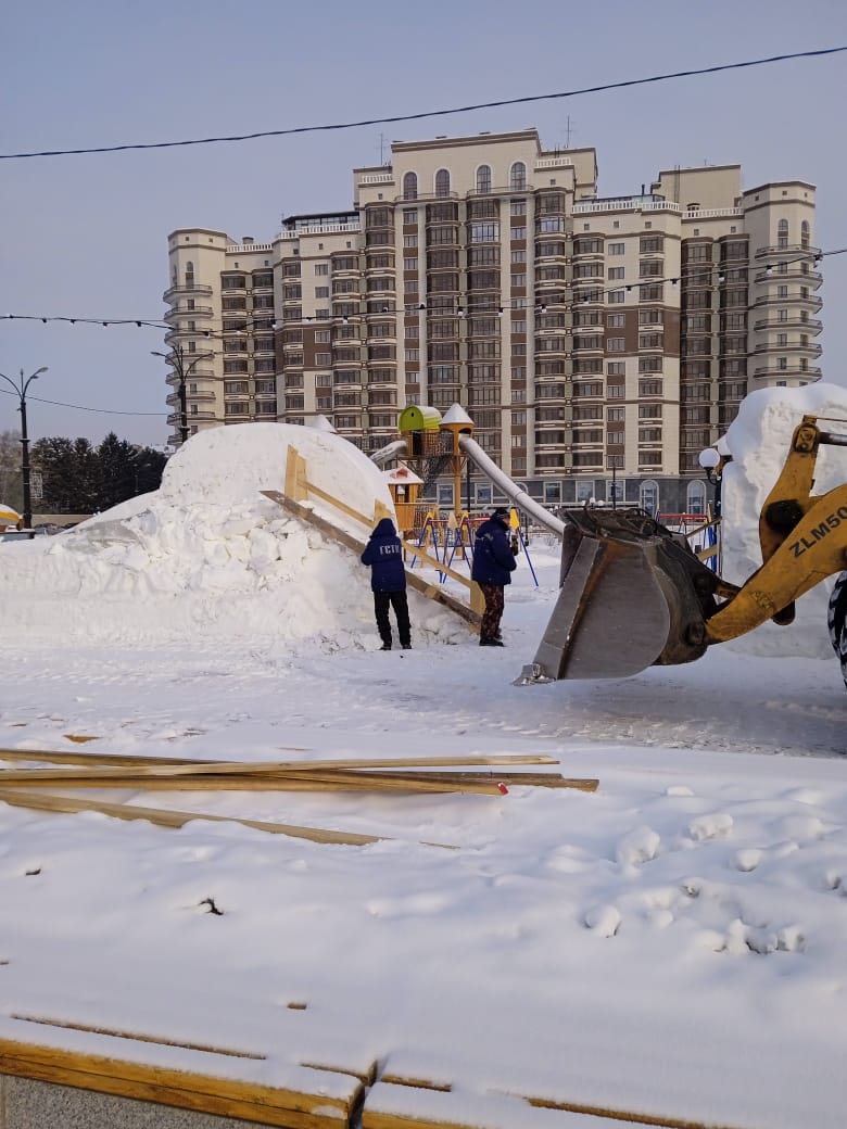 Зимний городок в Благовещенске демонтируют на следующей неделе | 16.02.2022  | Благовещенск - БезФормата