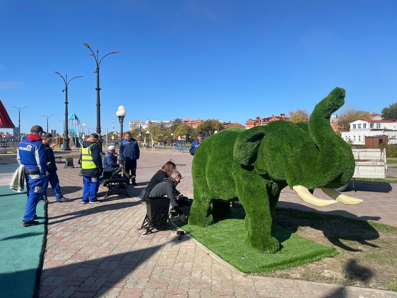 набережная амура благовещенск