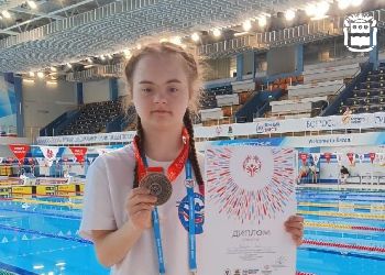 Амурчанка привезла пять медалей со Специальной Олимпиады по плаванию