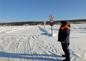 Еще три ледовых переправы заработали в Амурской области
