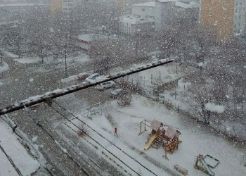 В Амурской области снова снег