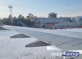 Рейс из Благовещенска в Красноярск перенесли