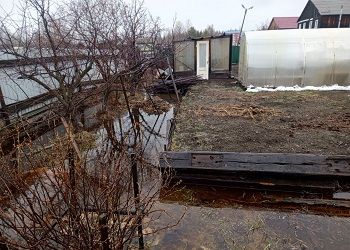 В амурской Ураловке подтопило жилые дома 