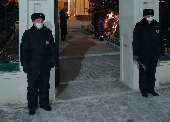 Амурские полицейские обеспечили общественный порядок на Рождество