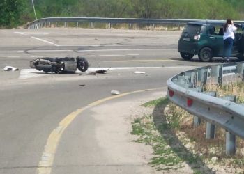 Мотоциклист попал в жесткую аварию в Приамурье
