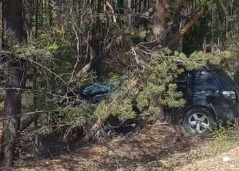 Автомобиль попал в жесткую аварию в Приамурье