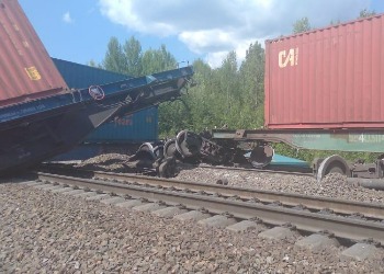 В Приамурье восстановили движение поездов по одному пути перегона Сгибеево — Большая Омутная