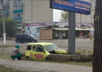 В Белогорске попала в аварию легковушка — водитель скончался