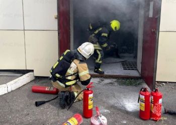 В кислородной станции детской больницы Приамурья произошел пожар
