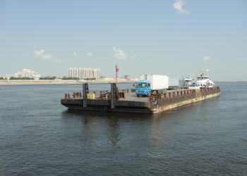 В речном порту Хэйхэ планируют побить рекорд грузооборота