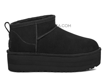 UGG Classic Mini Lace-Up Weather Black: Идеальный Выбор для Зимы