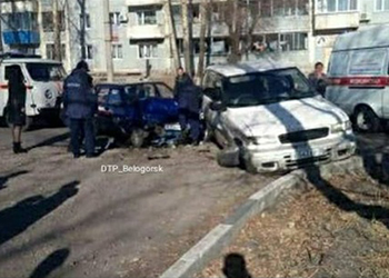 Два белогорских автолюбителя не поделили дорогу
