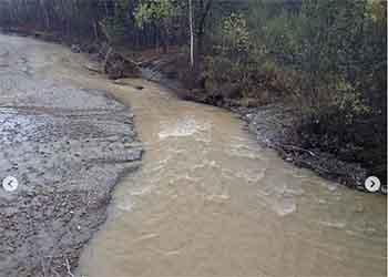 На севере Приамурья золотодобытчики продолжают загрязнять реки