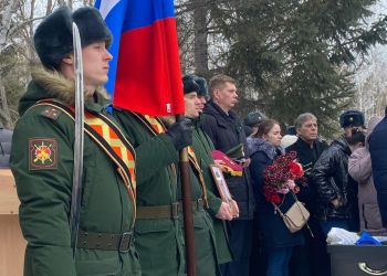 Белогорск простился с погибшим в ходе спецоперации военнослужащим 