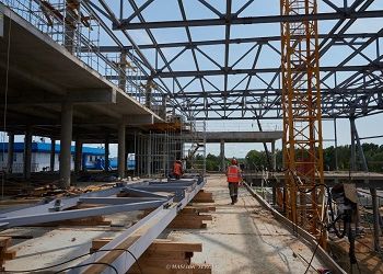 Больше двух тысяч свай установили на стройплощадке нового терминала аэропорта Благовещенска