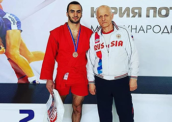 Амурчанин Самвел Казарян вошел в сборную России по самбо