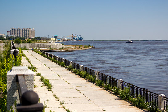 Картинка набережная благовещенск