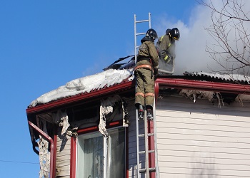 В Шимановске в пожаре пострадал амурчанин