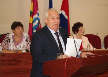Главой Константиновского района Приамурья вновь избрали Александра Колесникова