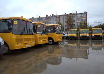 39 новых школьных автобусов доставили в Приамурье