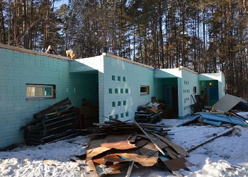 В Амурской области впервые капитально ремонтируют детский лагерь «Строитель»