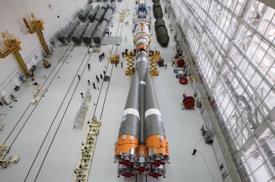 Ракету «Союз-2.1б» подготовили к вывозу на старт Восточного