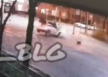 Момент ДТП с семью пострадавшими в Благовещенске попал на видео