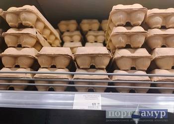 Росстат заявил о снижении цен на куриные яйца 